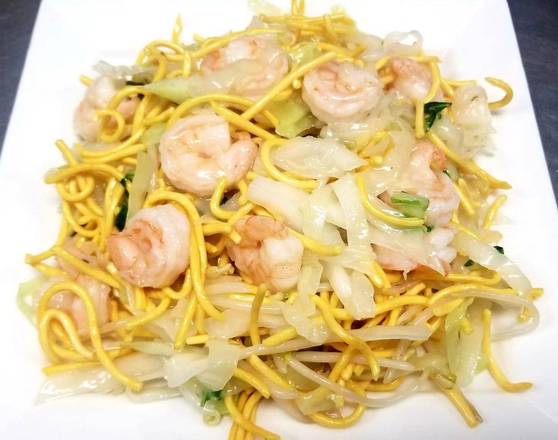 Shrimp Chow Mein – 蝦球炒麵